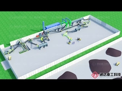 복합 Npk 비료 분자화 기계 듀얼 롤러 추출 분자화